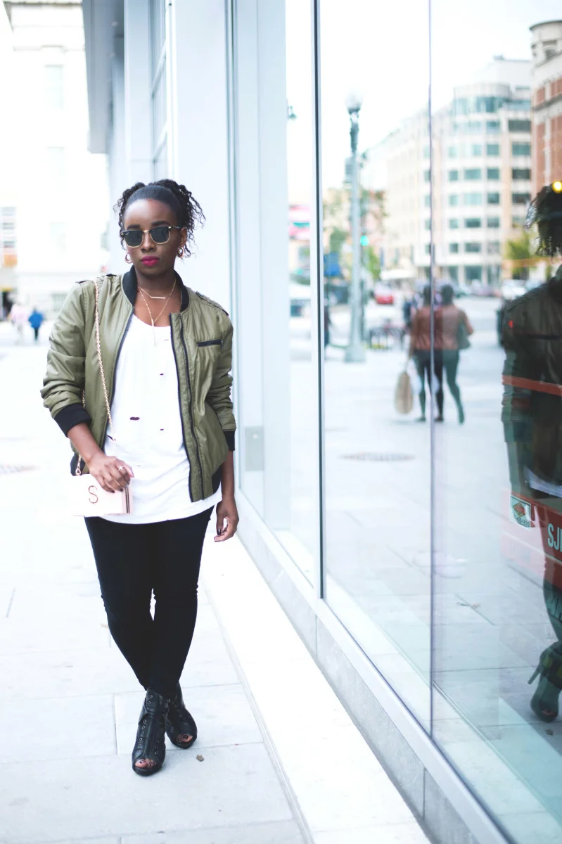 The-Glossier-Fashion-Blogger-Style-William-Rast-Target-Bomber-Jacket-Fall-2015-DC-2.jpg