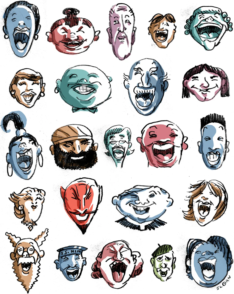 Laughter.