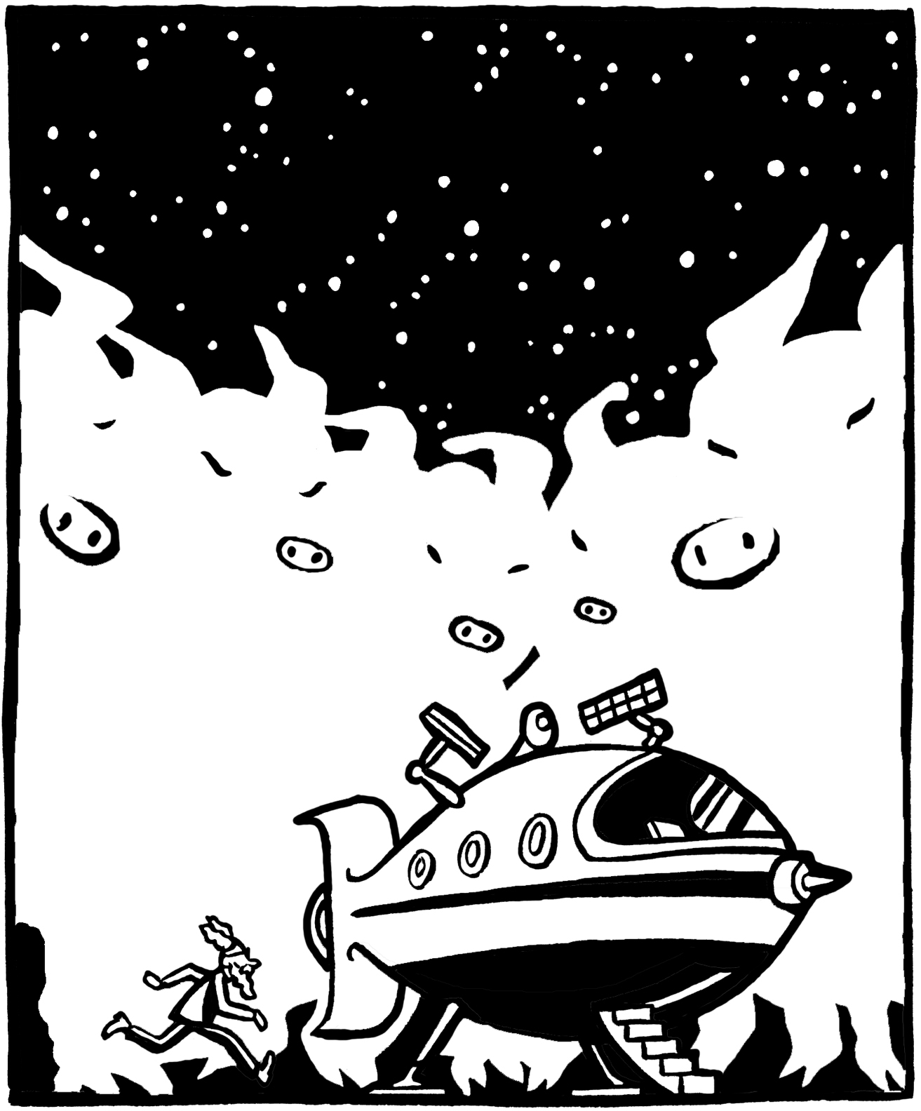 Panel from Nimbus and the Amazing Spectacles..