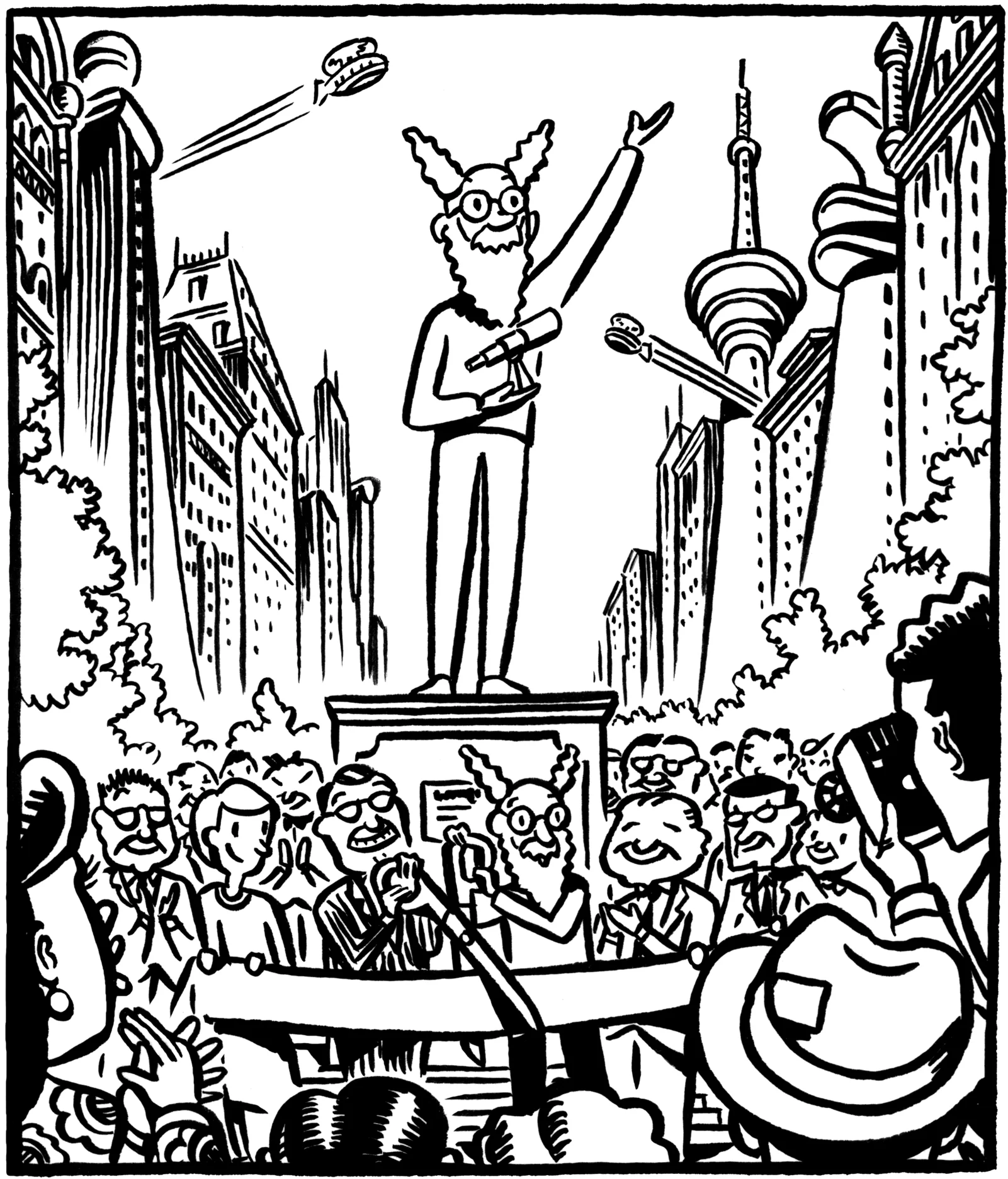 Panel from Nimbus and the Amazing Spectacles.