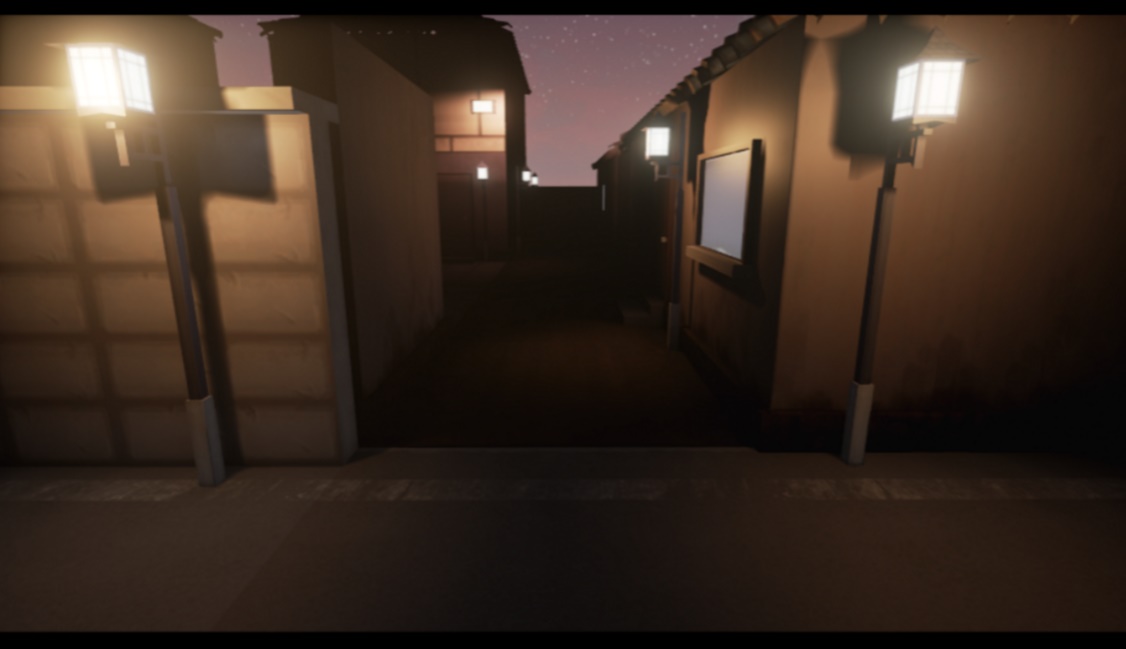 A fully lit level!