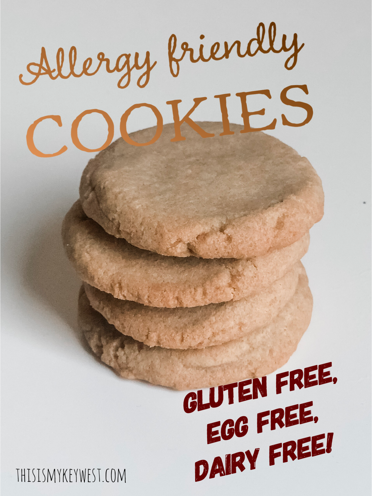 Allergy friendly cookies