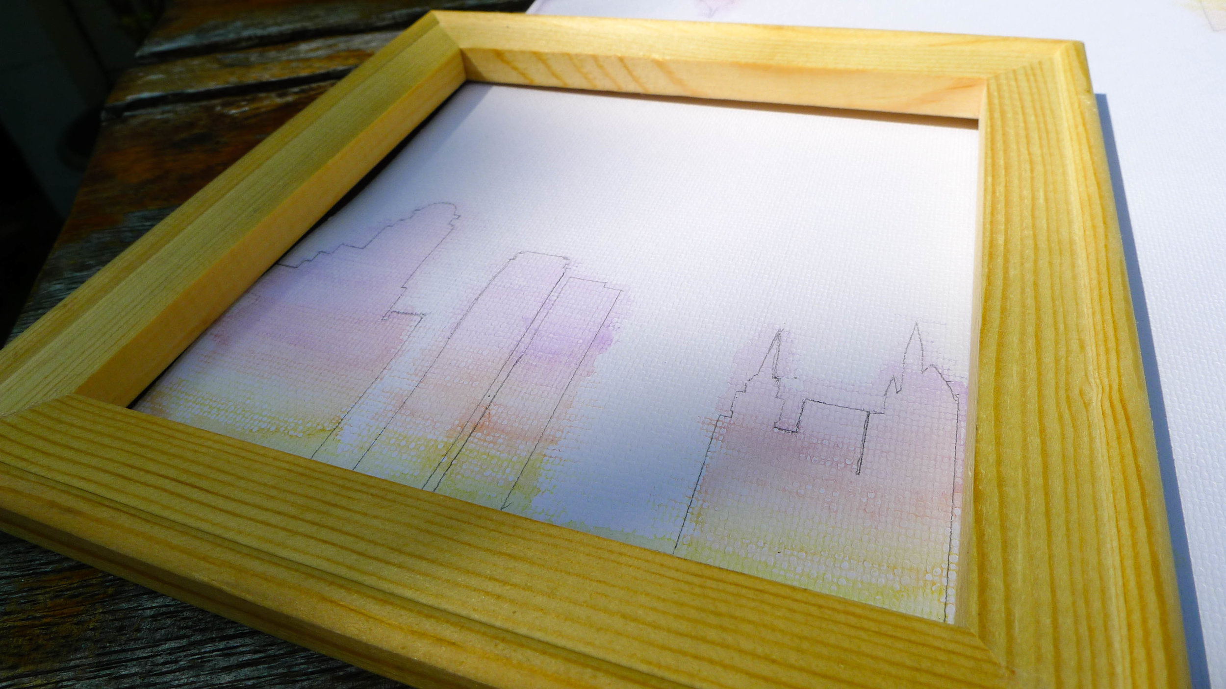 2017_DIY Lightbox_Colored Layer and Wood Frame Alignment Test.jpg