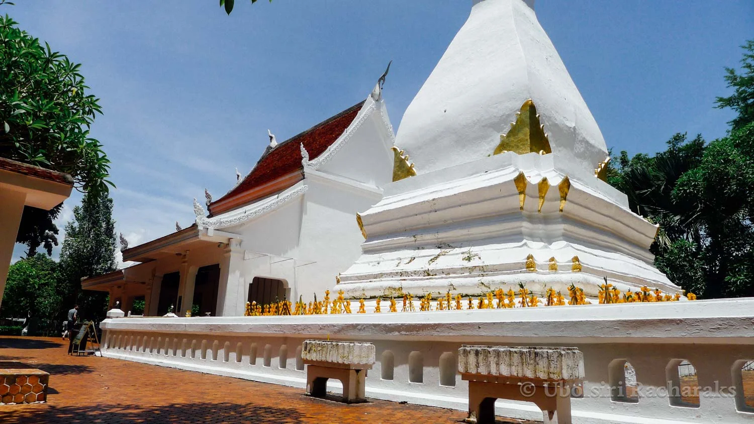 Stupa at Phra That Sri Song Rak