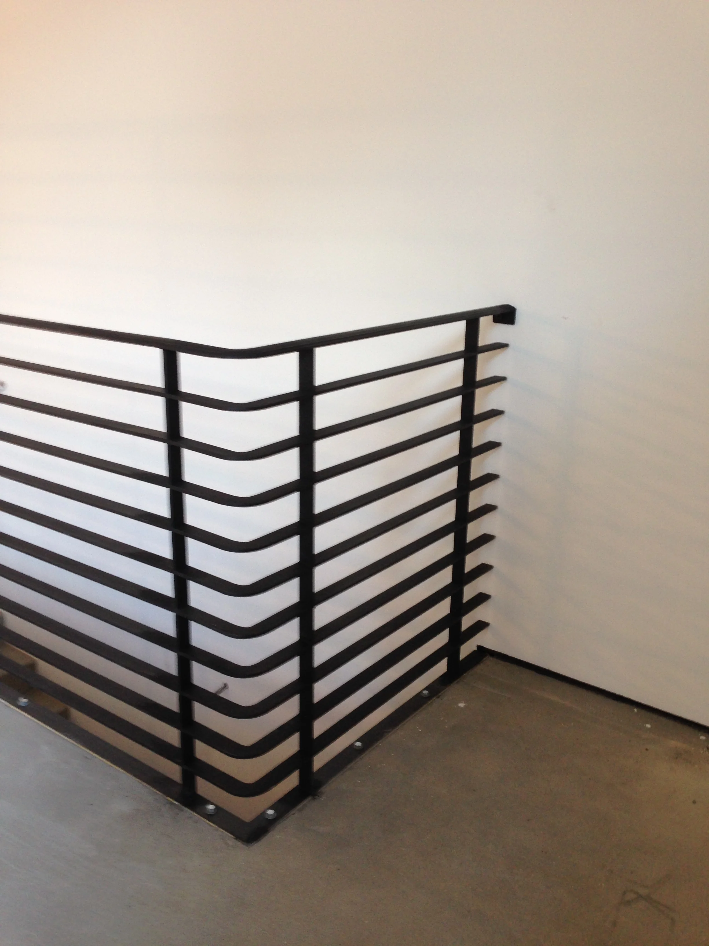  corner detail on the Art Deco balastrade&nbsp; 