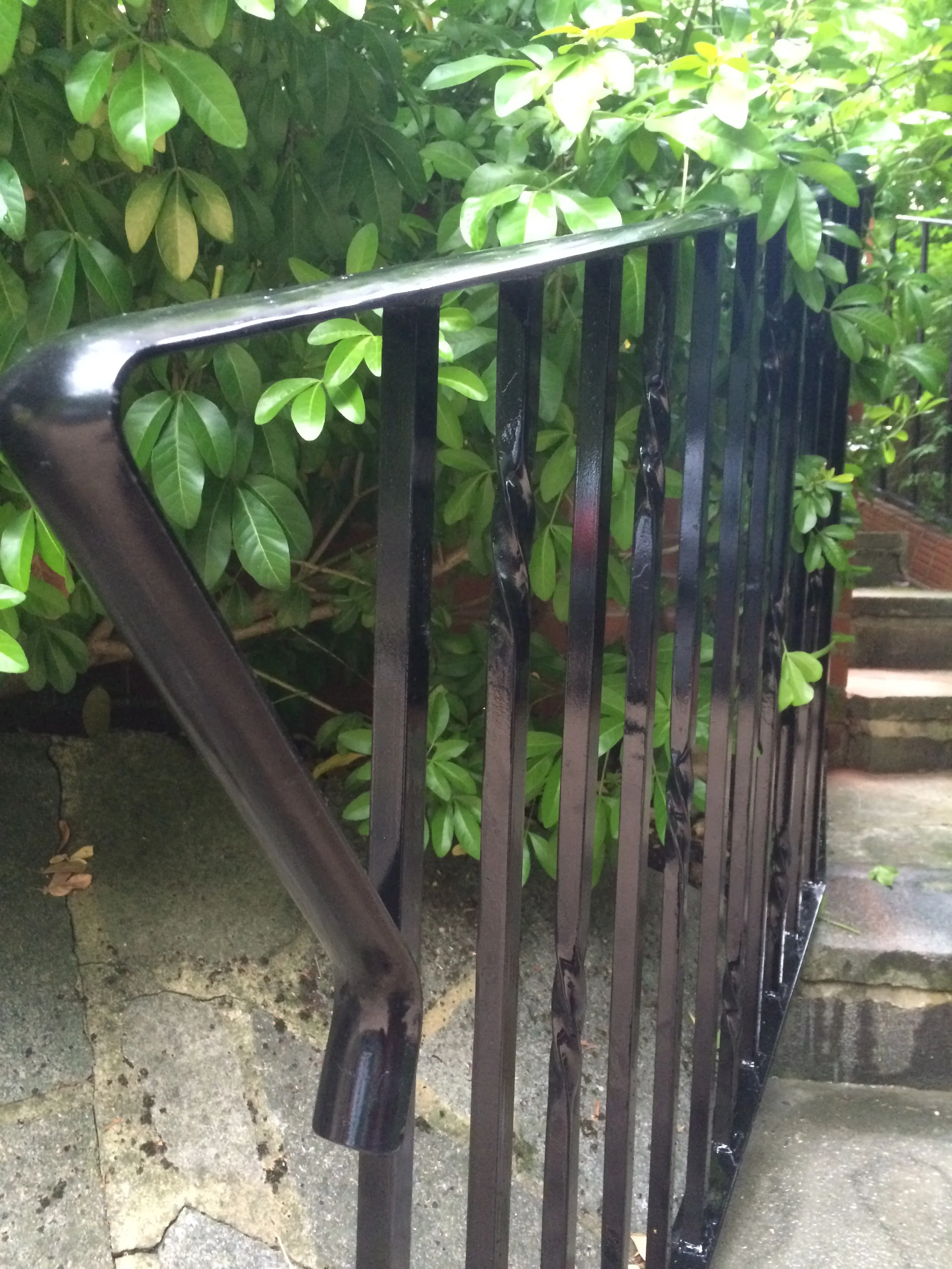  close up on the handmade details 