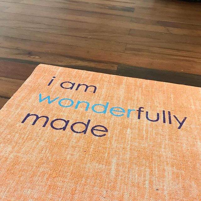 Thanks to @perkbykate for organizing this at @barre2barresg ! Love the @affirmats reminders 😍 ❤️ can’t wait to see how a barre class will be after so long!