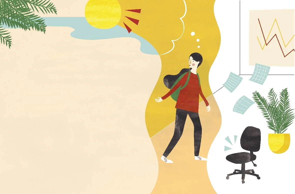Editorial Illustration - Breathe Magazine