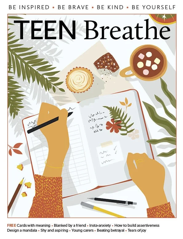 Magazine Cover Art - Teen Breathe Magazine