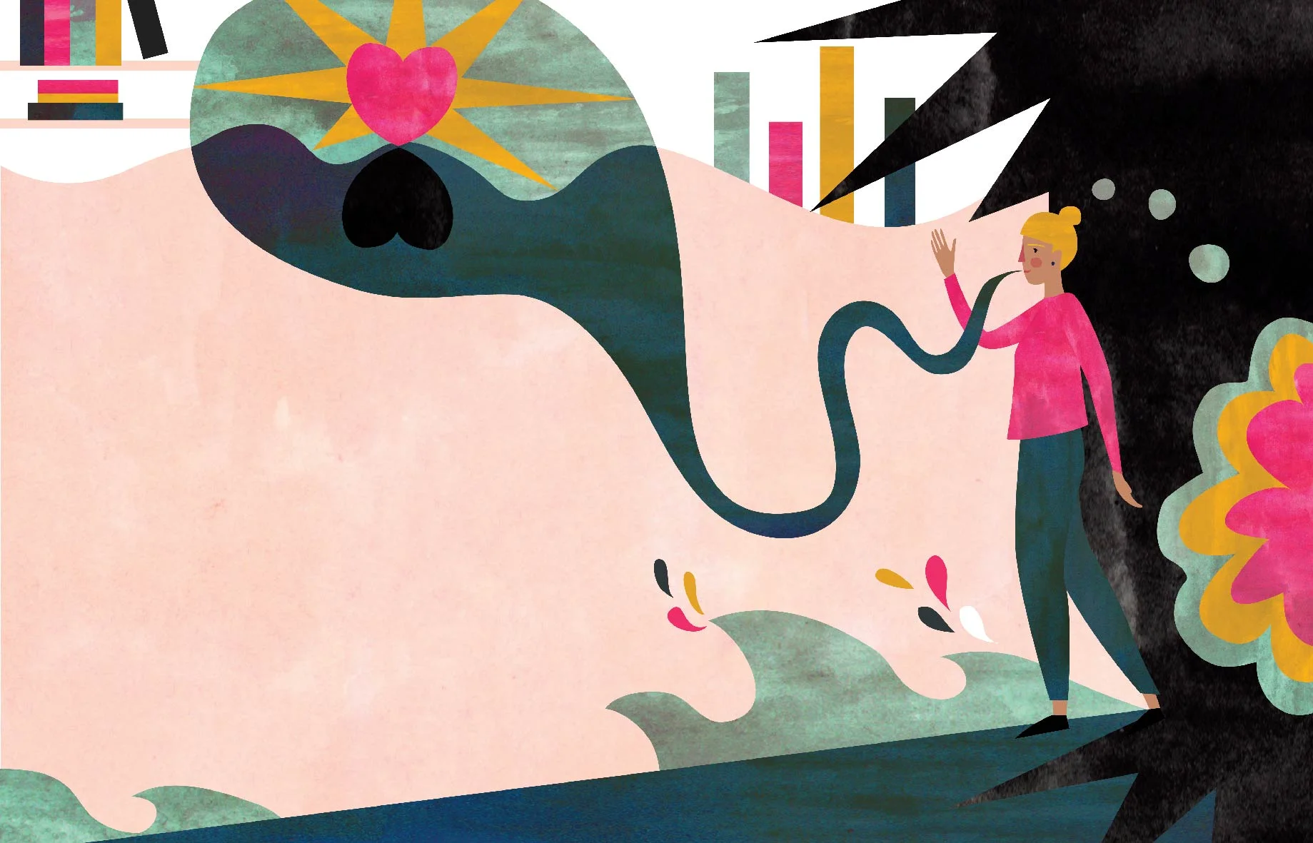 Editorial Illustration - Breathe Magazine