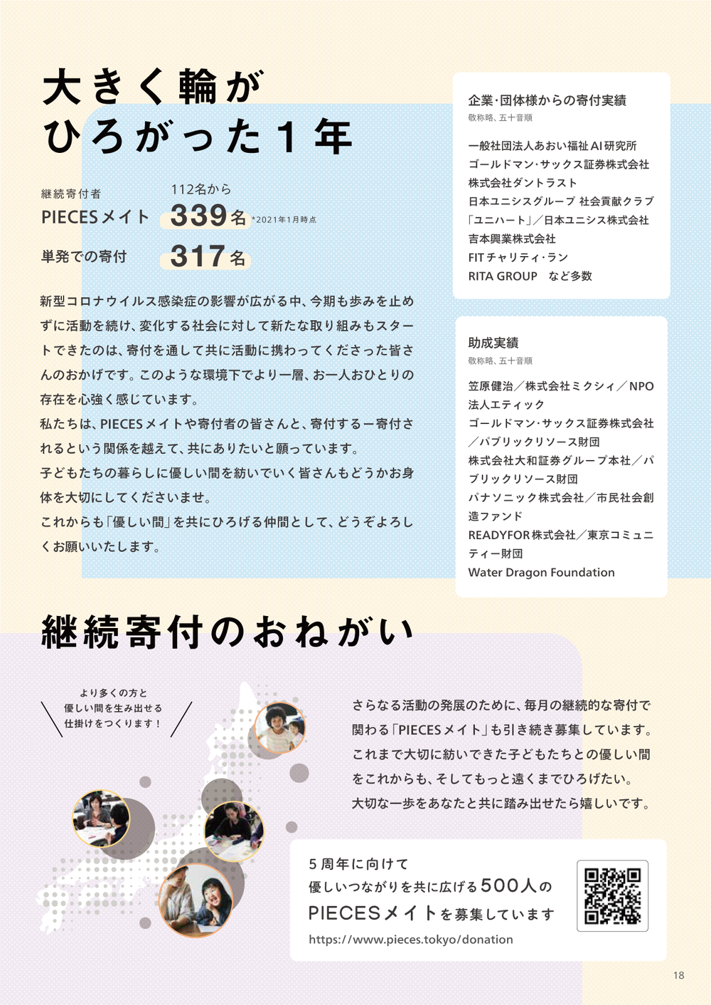 活動報告 Blog 認定npo法人pieces ピーシーズ