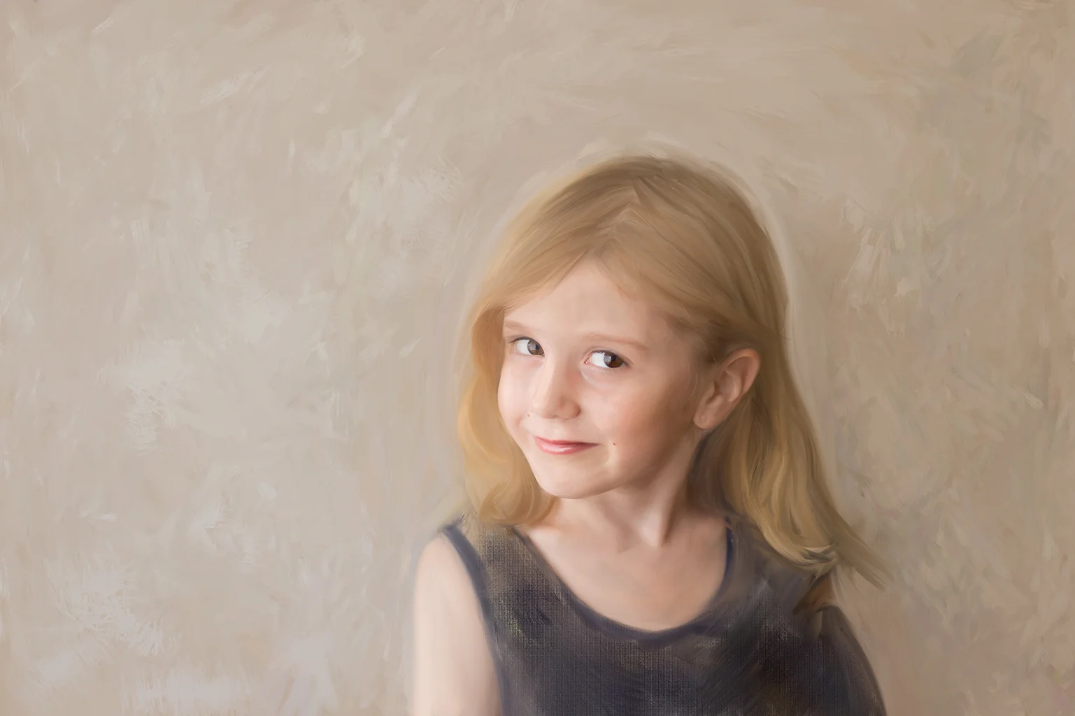 Unique painted portraits