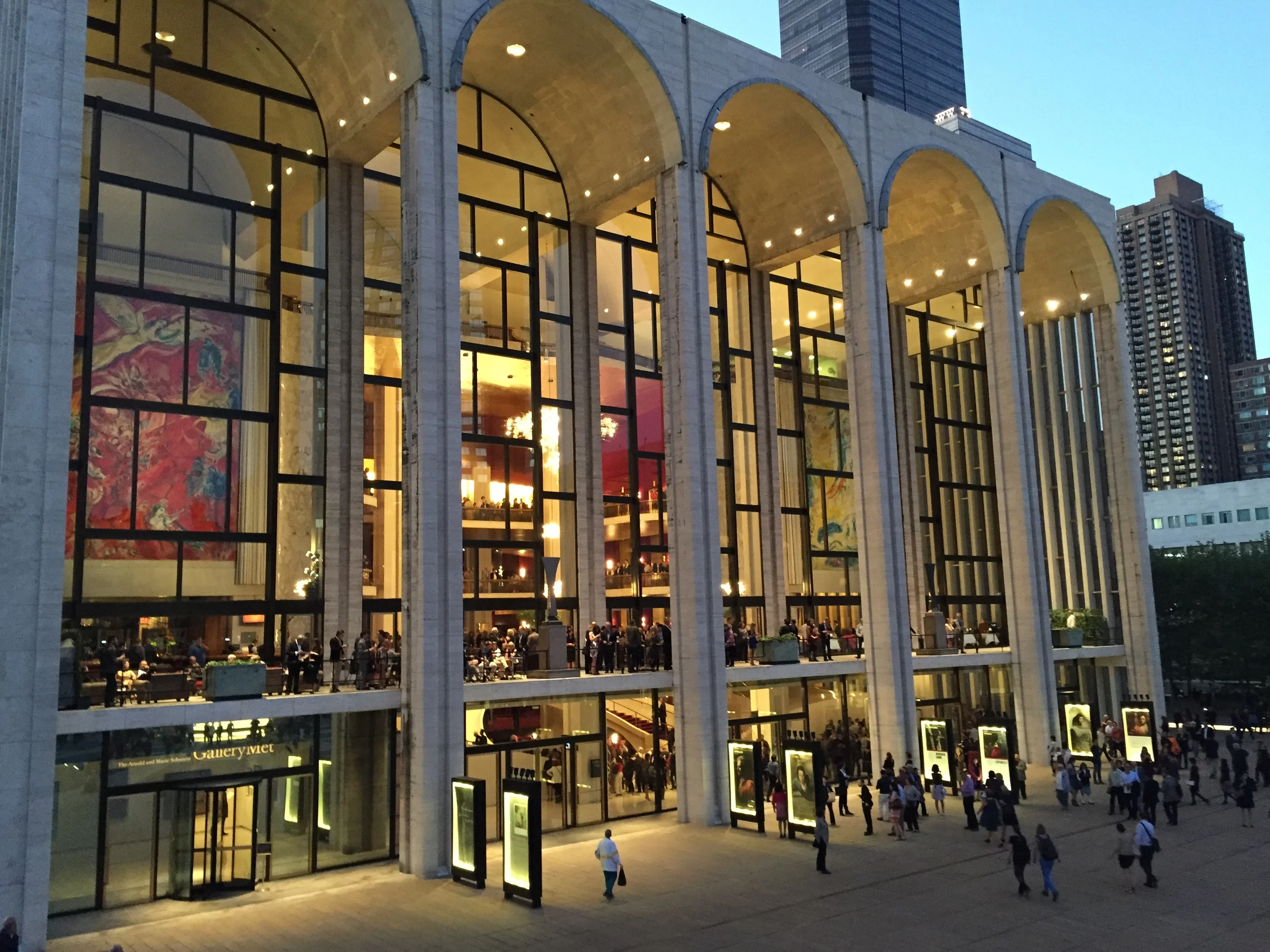 Favorite place, Metropolitan Opera house. Attending 2 performances at week, is that too much?