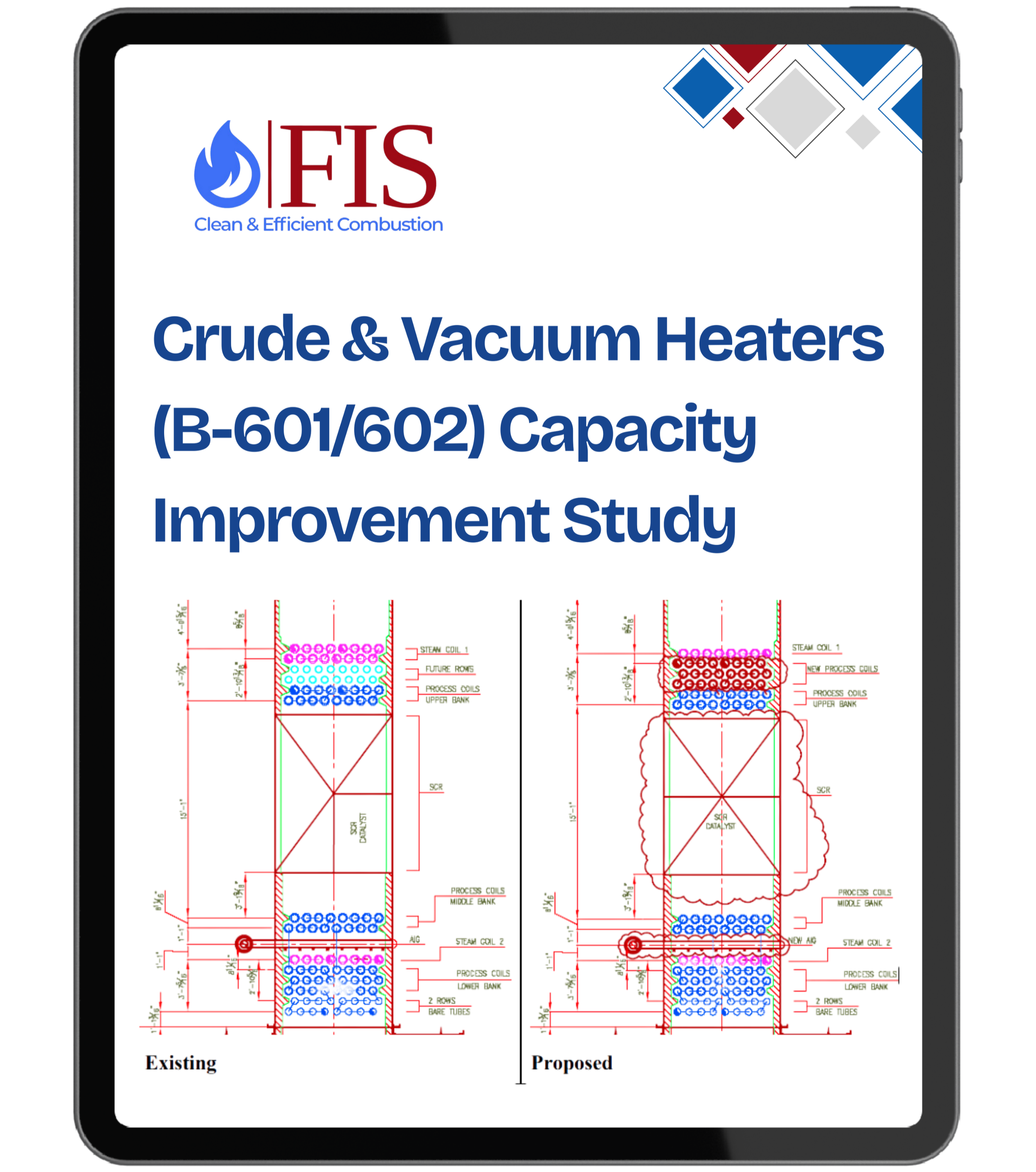 Crude & Vacuum Heaters (B-601602) Capacity Improvement Study