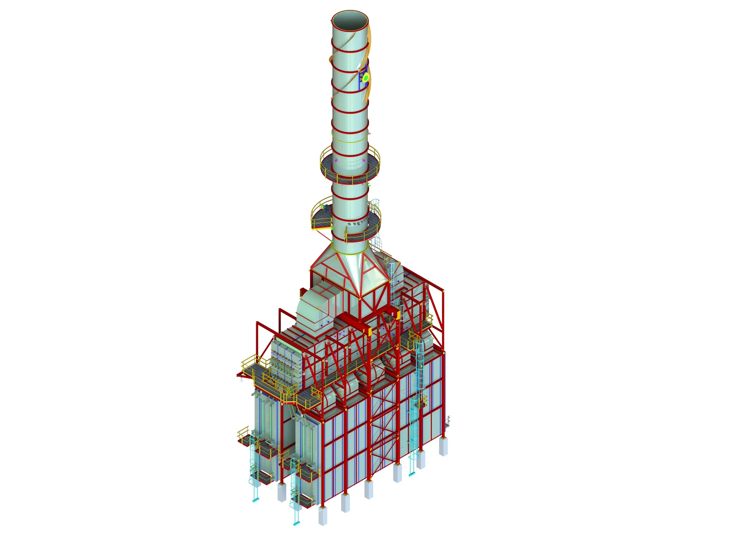 fired heater revamp 3d image