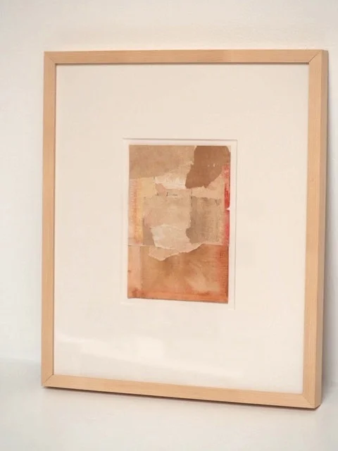 Collage LXV, Jeanette O'Connor. Found paper.