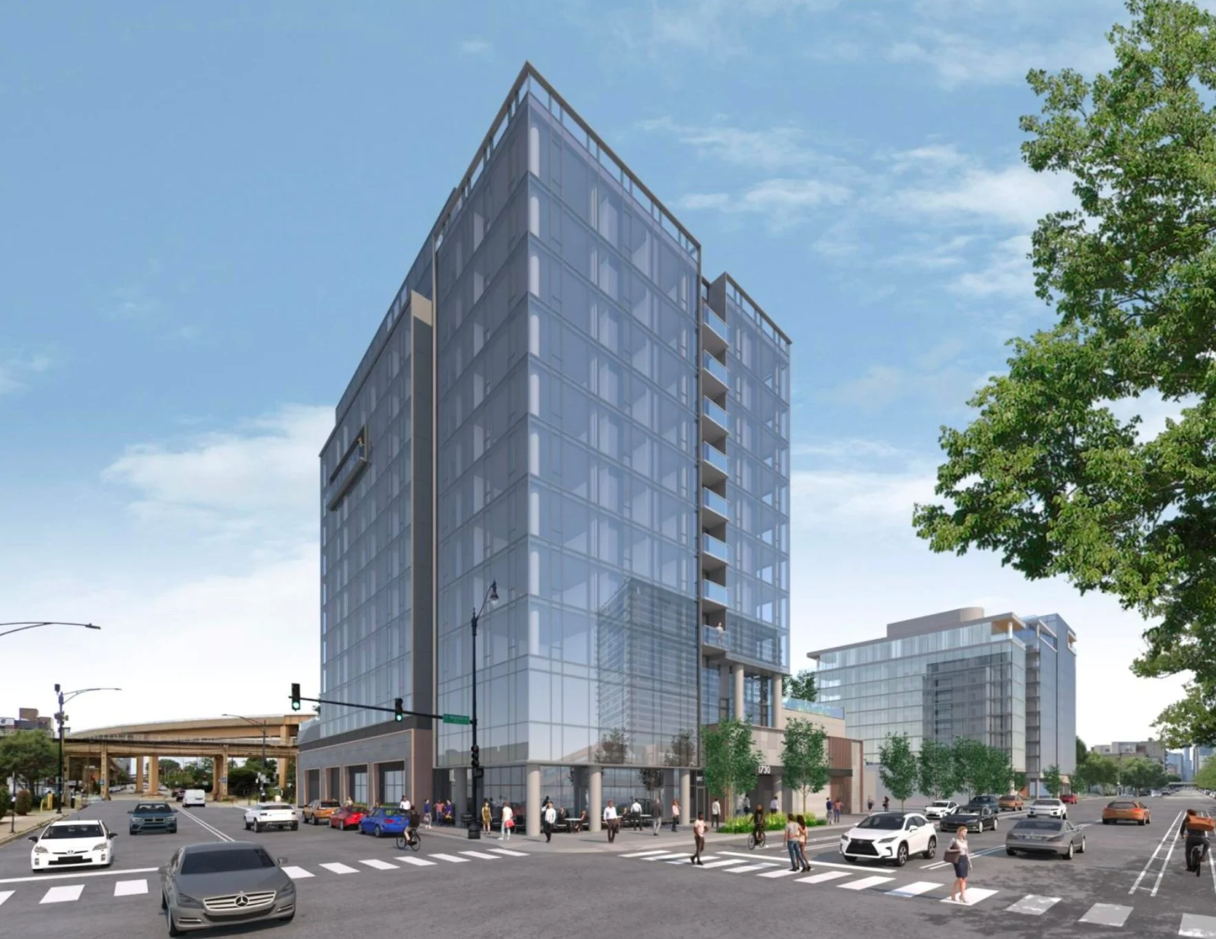 New South Loop Mixed Development Buildings