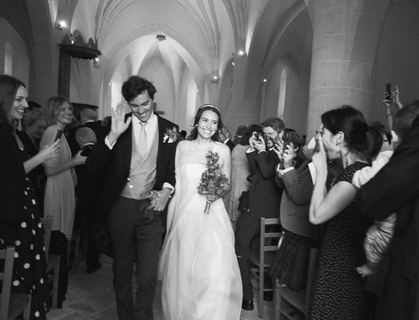 My dear, handsome, and always smiling Jaume taking the second photo behind Camille &amp; Eudes while I was taking this first one.