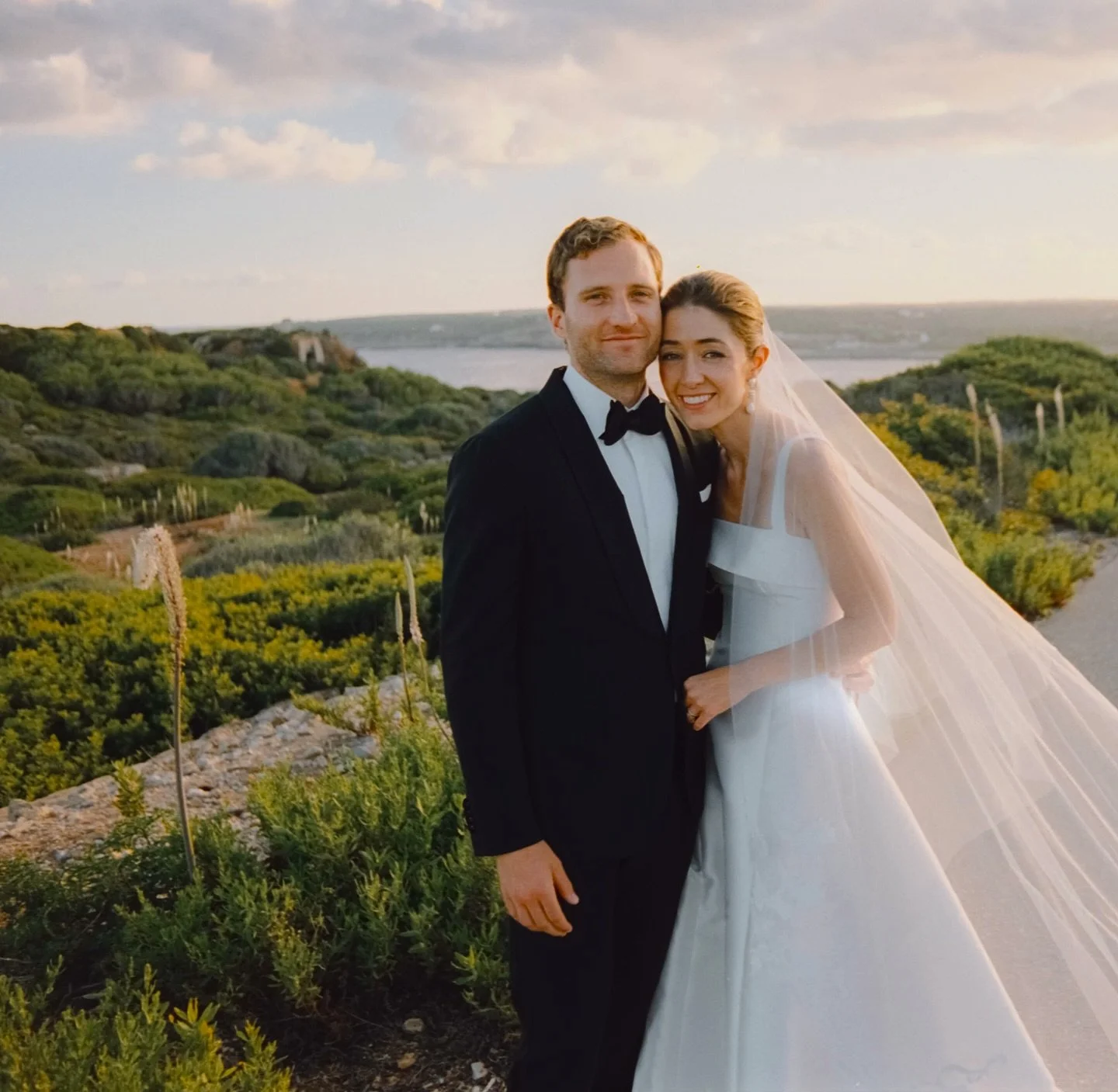 The last portraits with Julianne and Charlie, as the warm Mediterranean sunset light began to settle in.