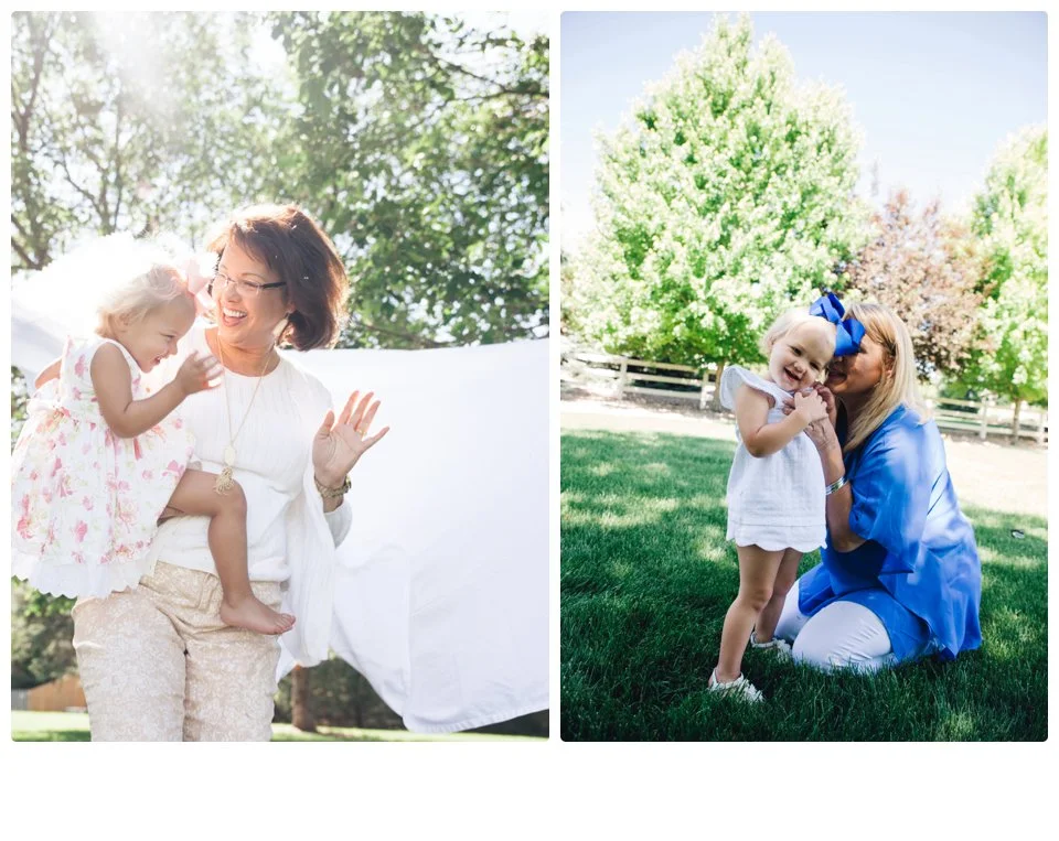 Grandmothering...enough distance to enjoy your motherhood all over again. 