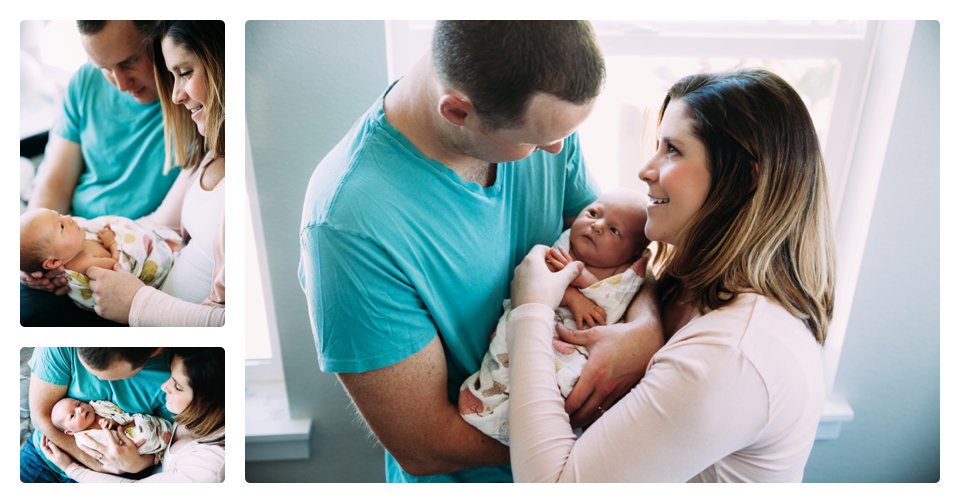 Denver lifestyle newborn photography