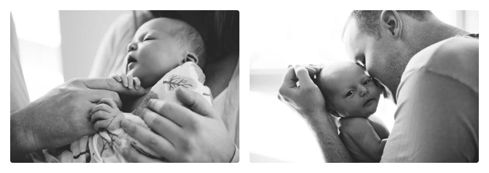 Denver lifestyle newborn photography