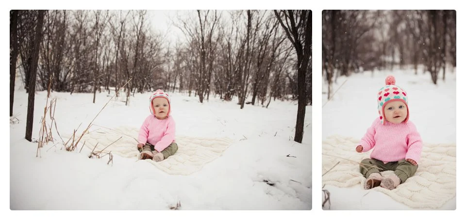 Denver family snow photography