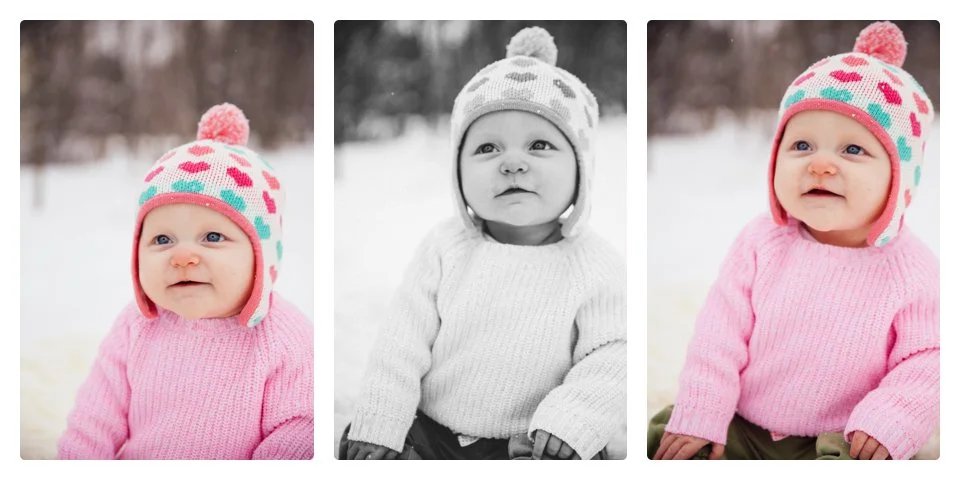 Denver family snow photography