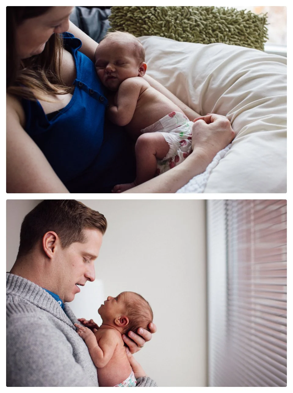 Denver lifestyle newborn photography