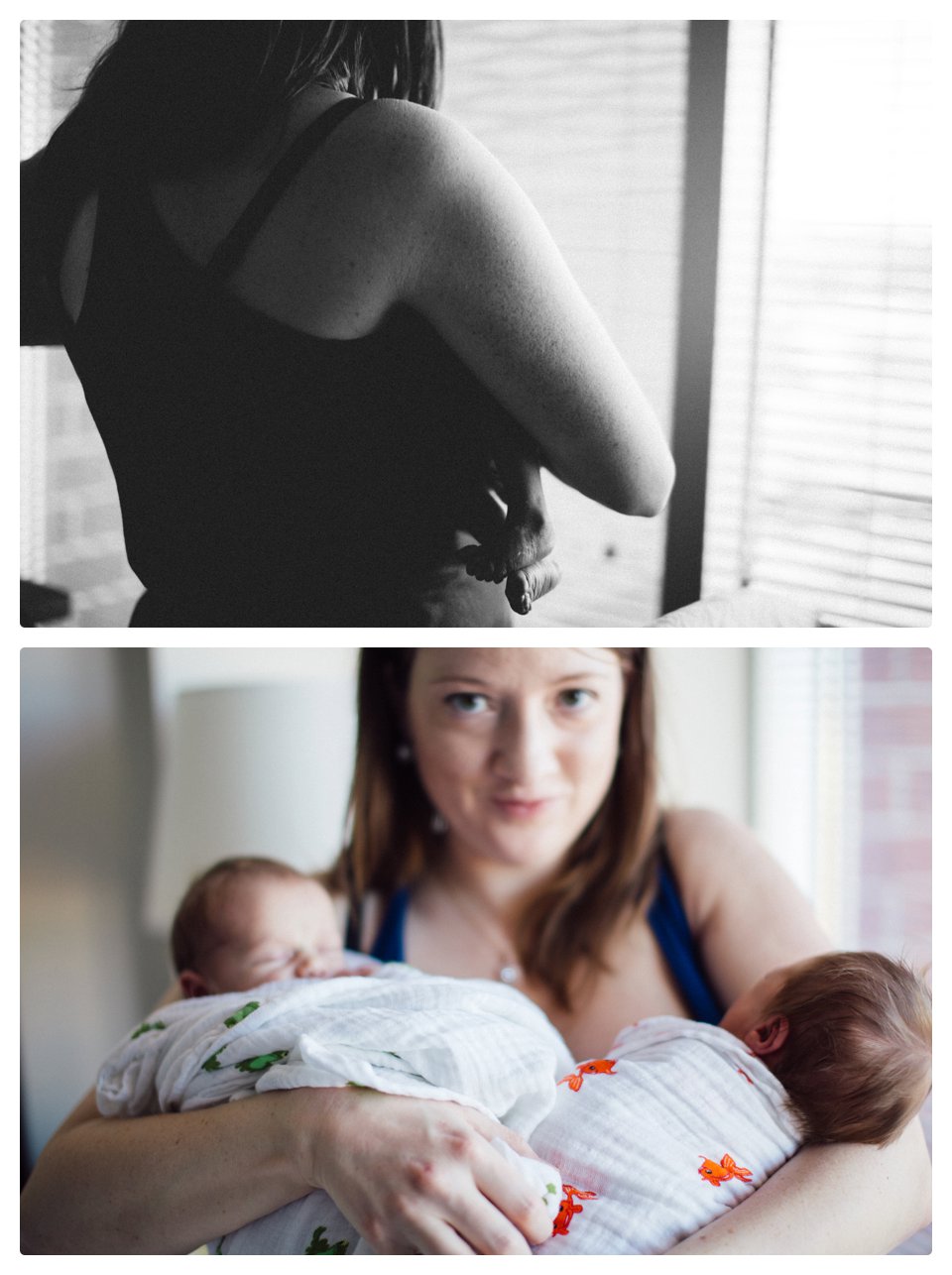Denver lifestyle newborn photography