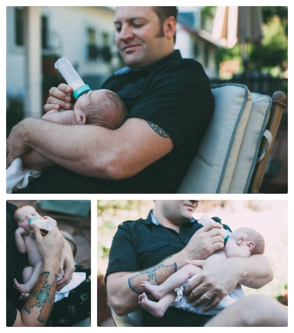 Denver lifestyle newborn photography