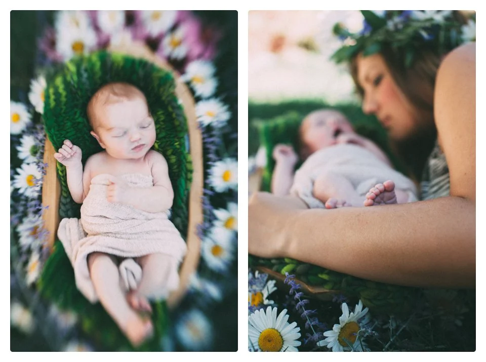Denver lifestyle newborn photography