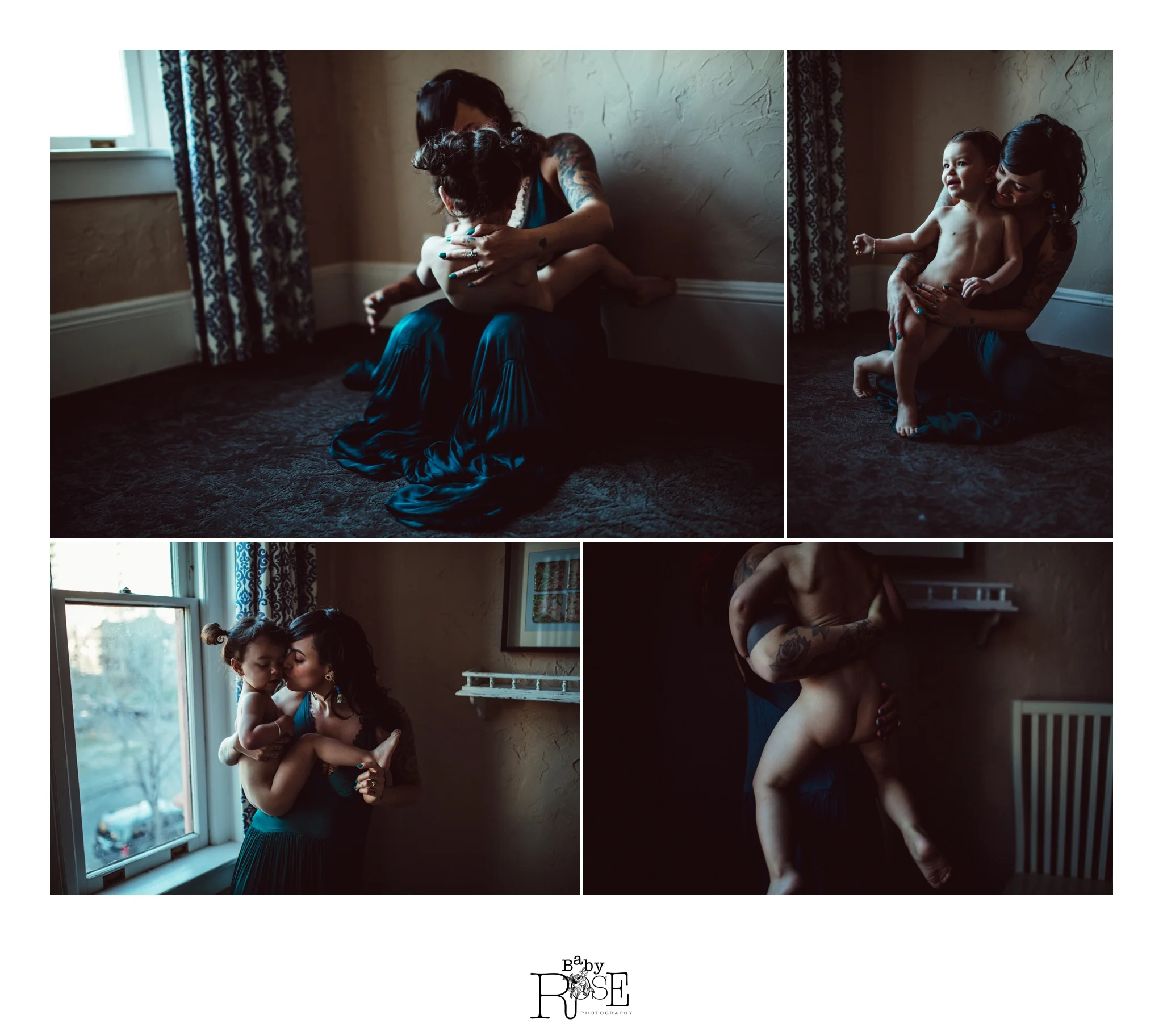 motherhood, cuddles and kisses and calming hands 