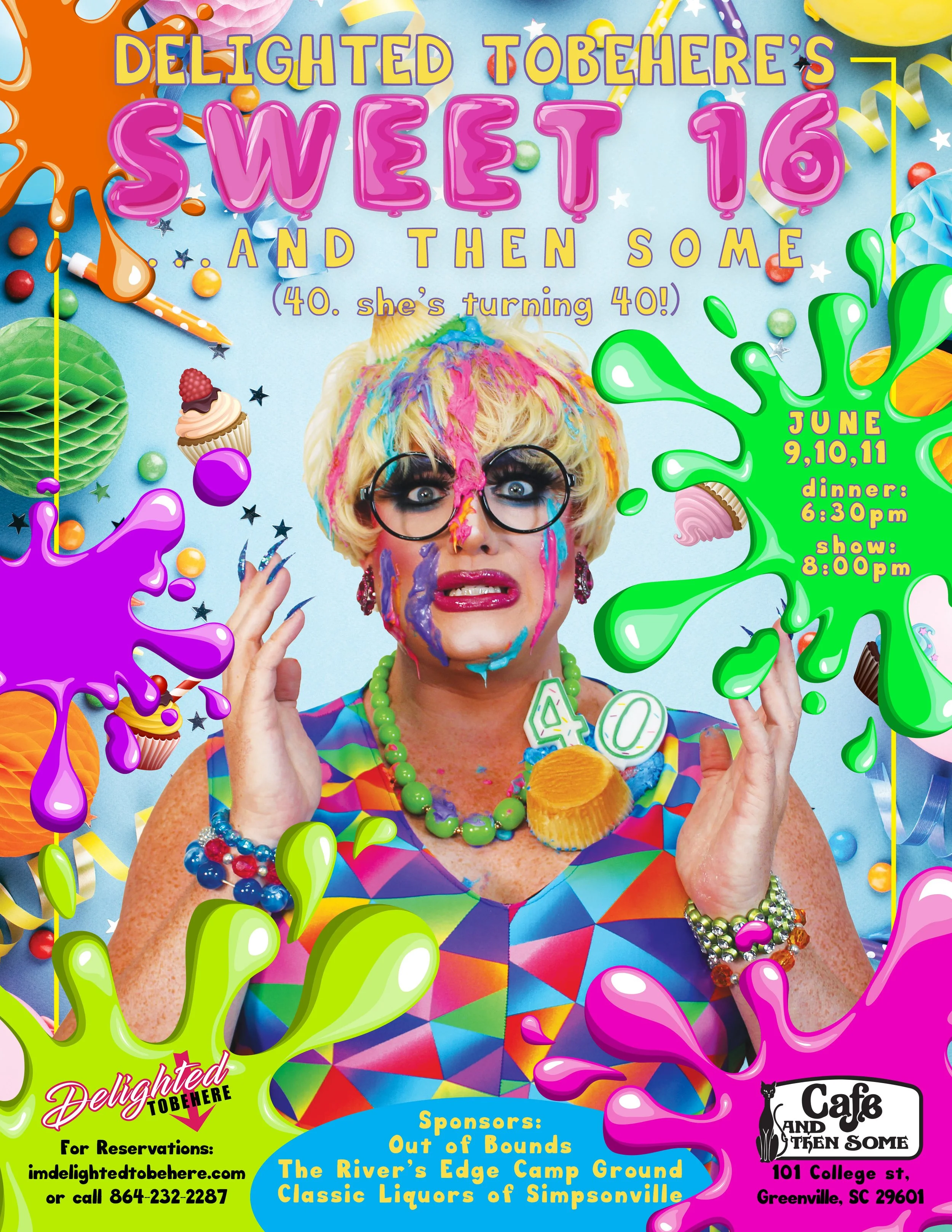 Delighted Tobehere’s SWEET 16…AND THEN SOME! — Upstate Pride SC