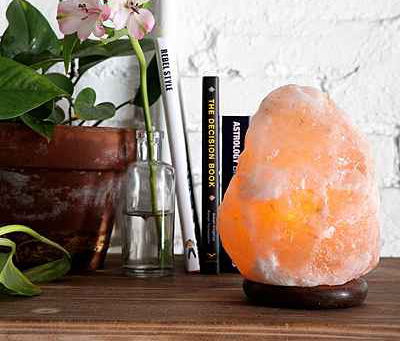 Himalayan Salt Lamp at Urban Outfitters adds an interesting texture and illuminates dark spots