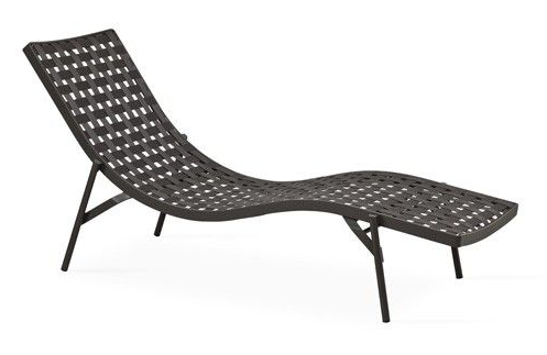 Nizza Sunbed is stackable. Available via Yliving.com