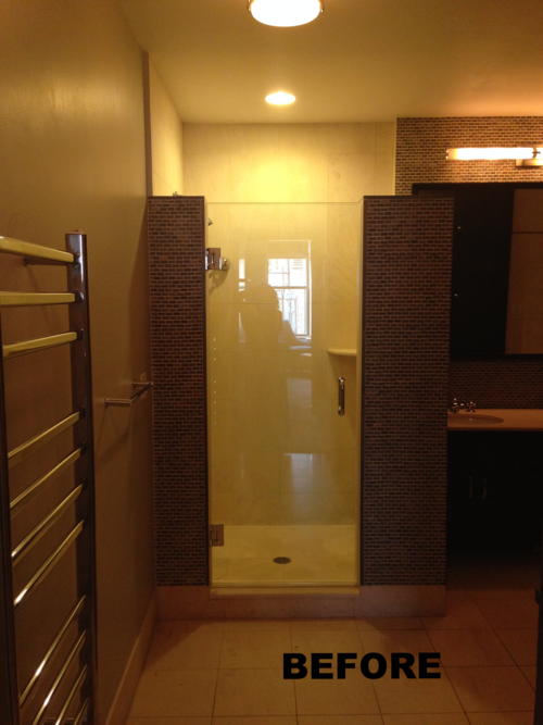 Limited Lighting Variety and Bulky Shower