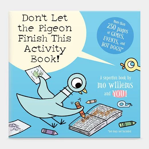 Activity Book from Mo Willems and My Favorite NYC Pigeon
