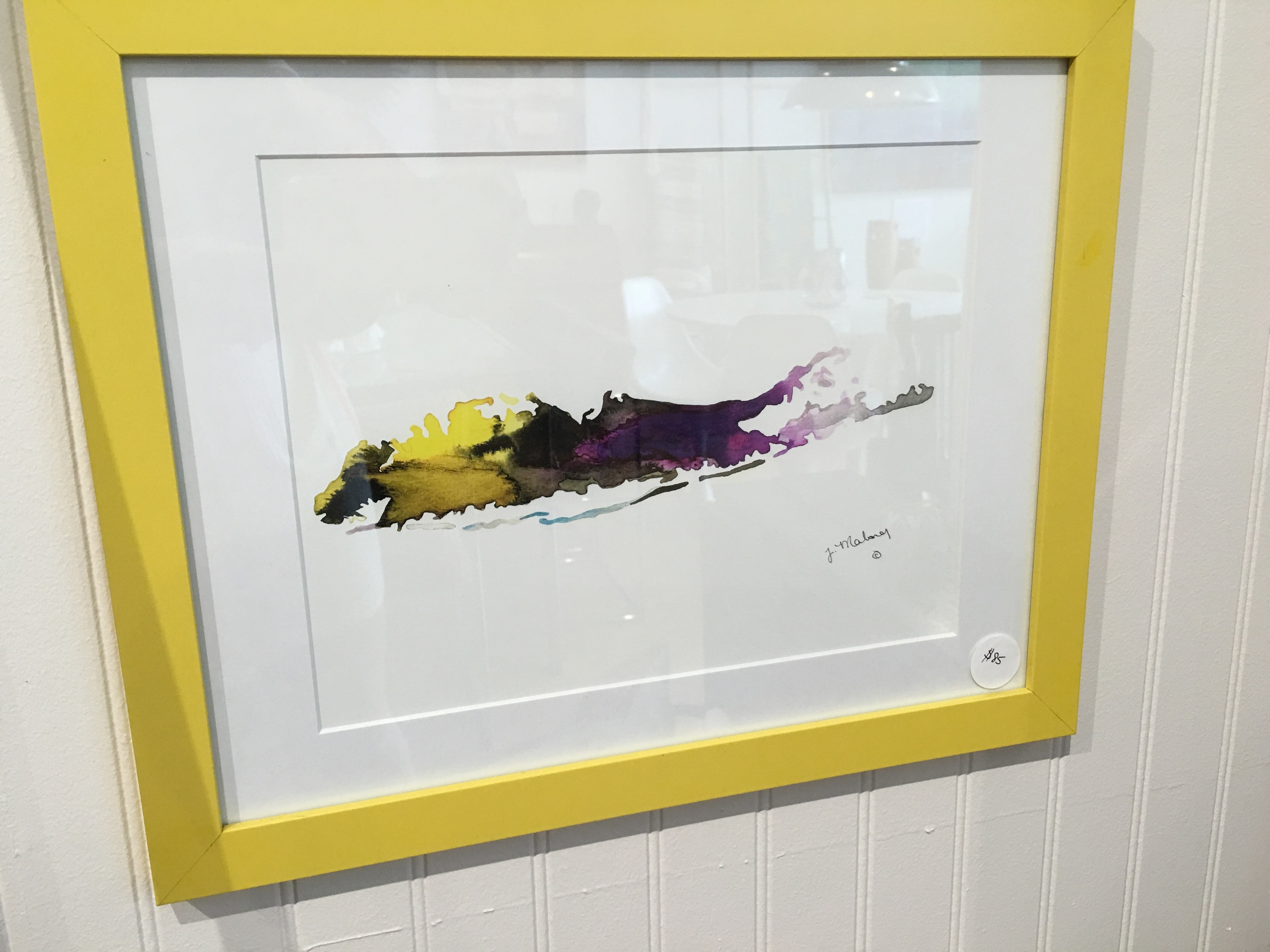 Love these bright watercolors of Long Island!
