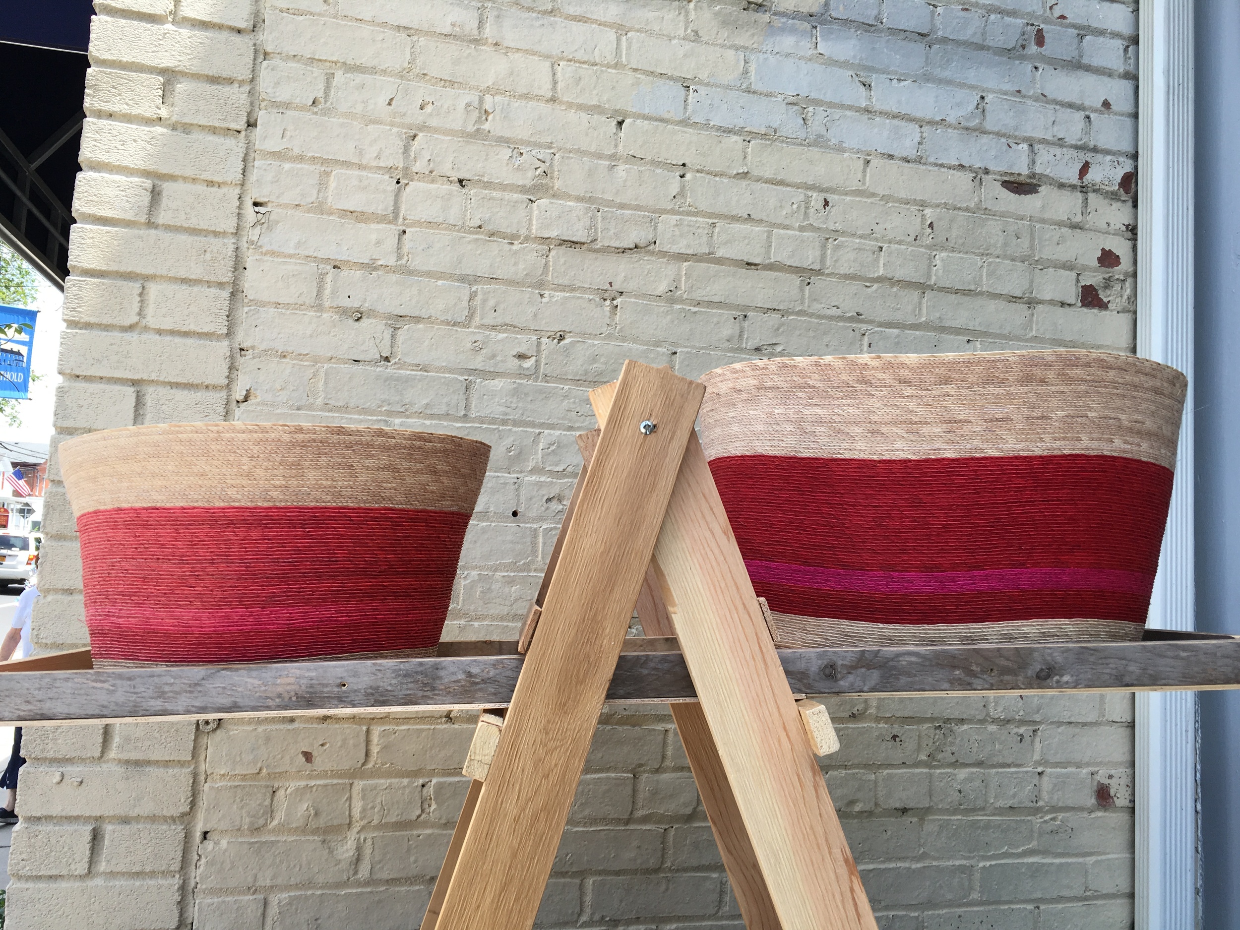 Saturated color mixed with natural and vintage textures