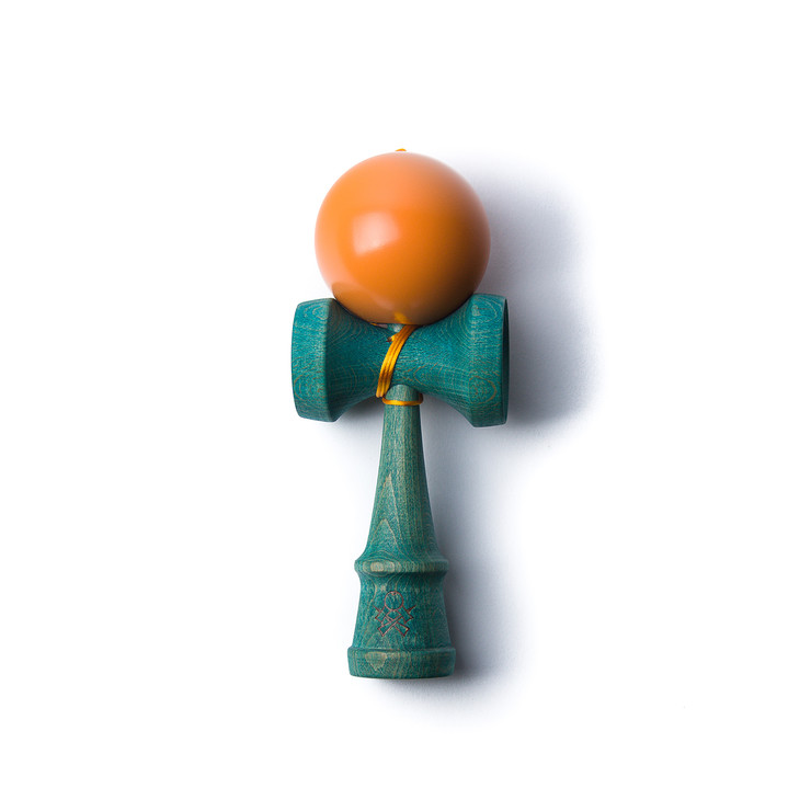 Playing with a kendama is addictive fun for older kids and adults. This teal and orange set from Sweets Kendamas via Fab is extra happy.