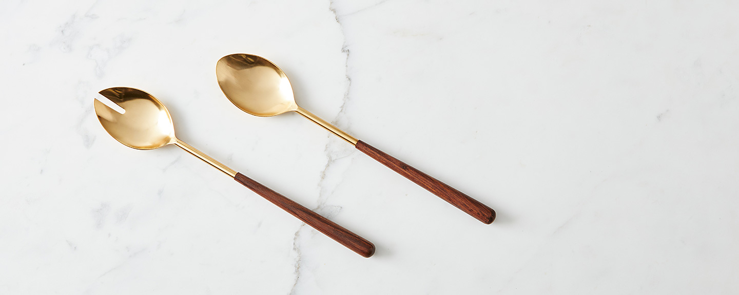 Sheesham and plated stainless steel, Homenature