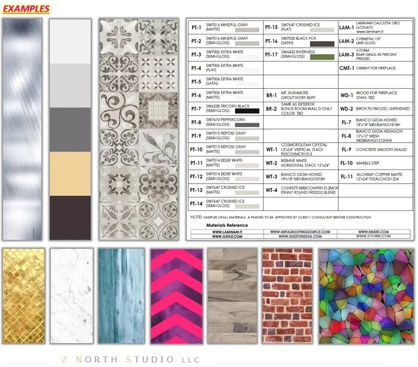 Select Construction Materials Finishes On a Budget