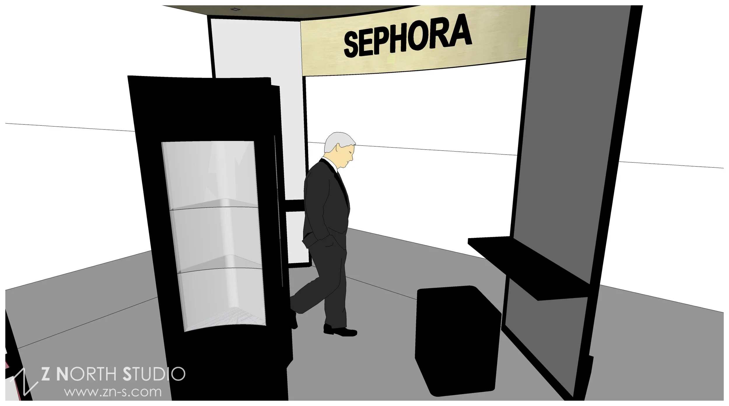 Sephora Interior Design Booth