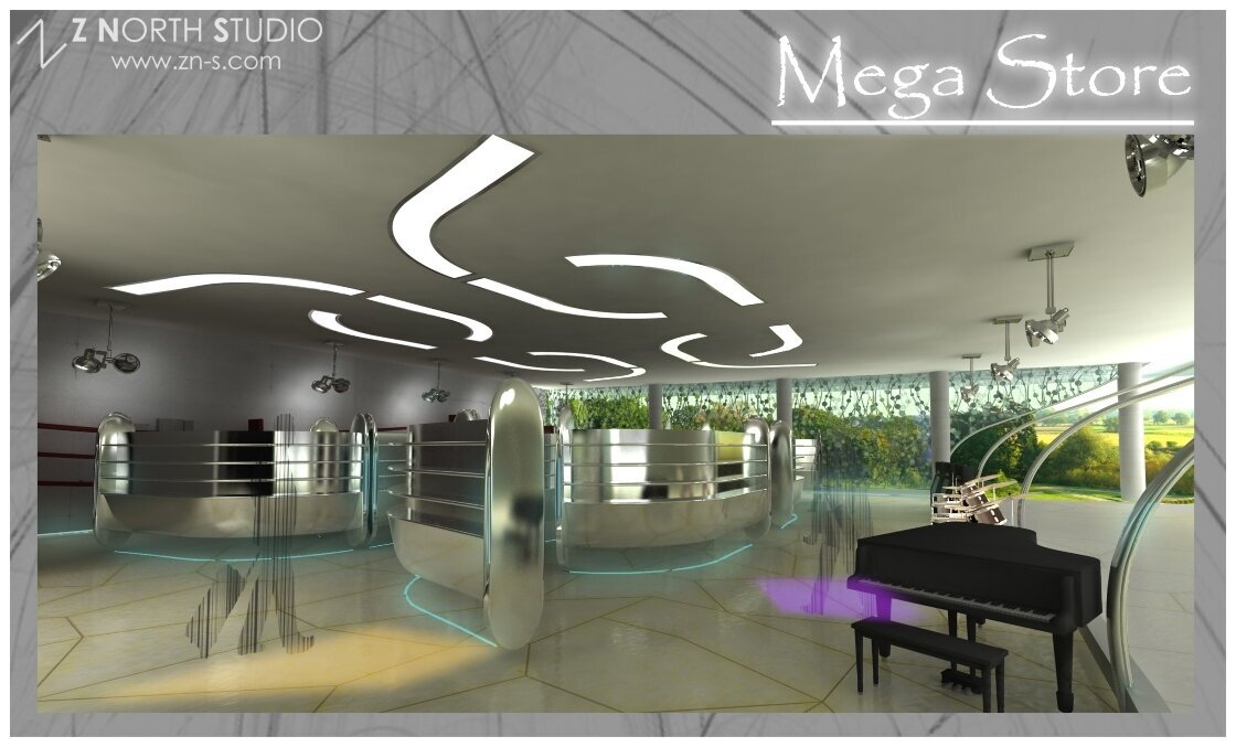 Private Radio Station Center Design - RTL 102.5 Italian Radio Station