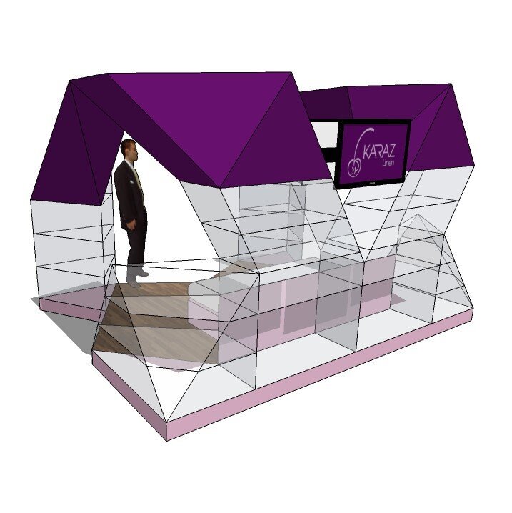 Booth Design - Karaz Linen