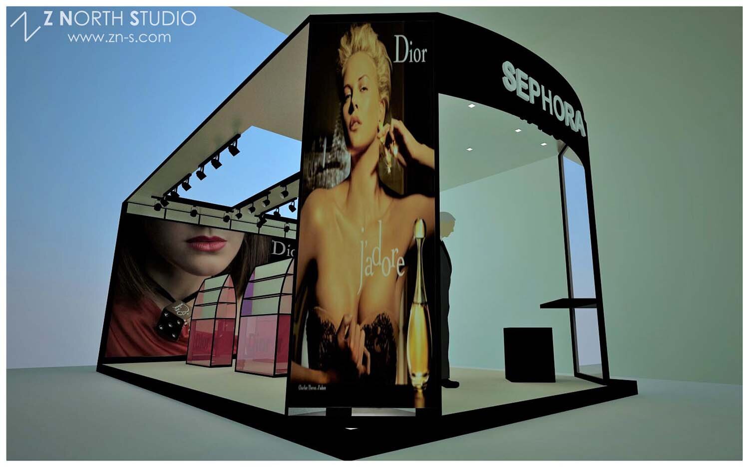 Exhibition - Booth Design - SEPHORA
