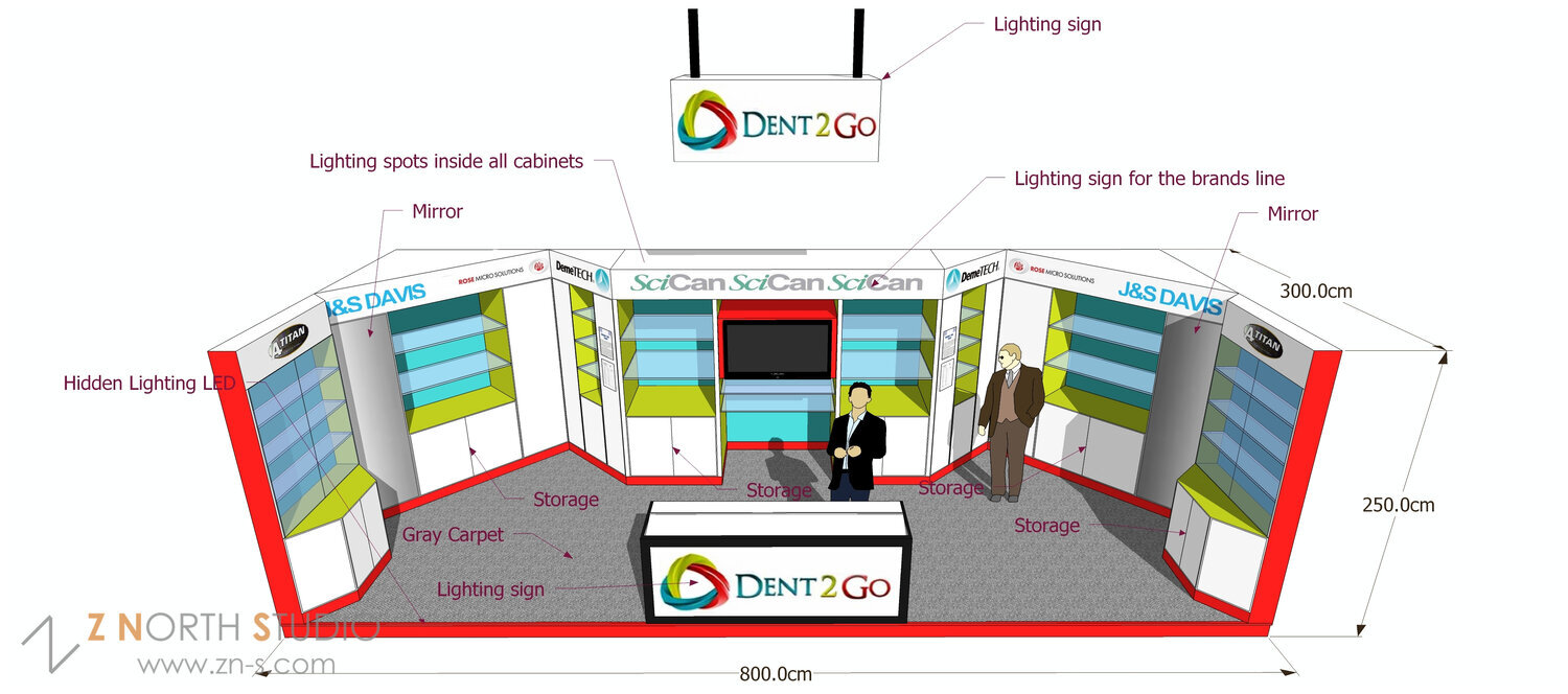 Exhibition Design - Dent2go