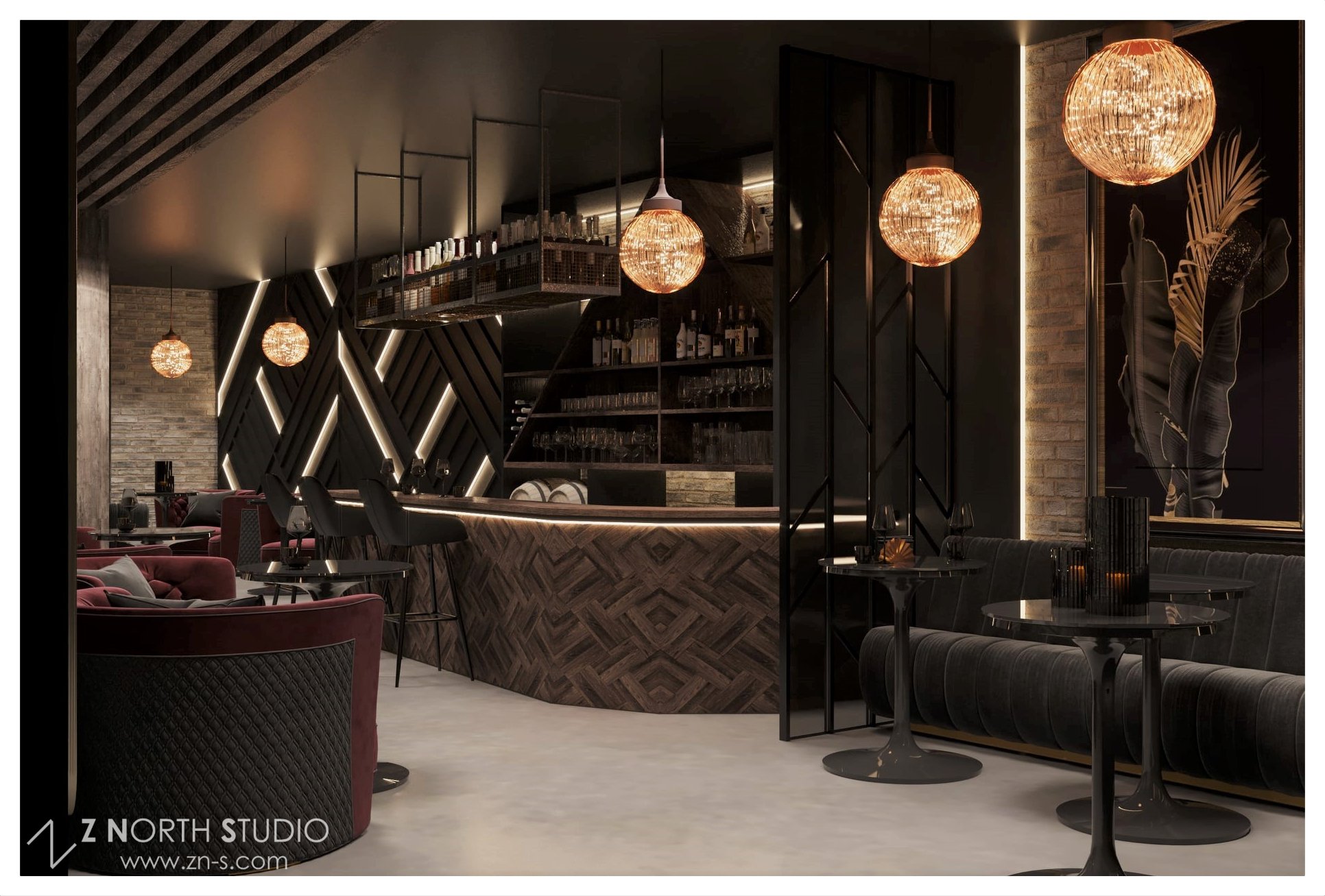 Flavio Restaurant Speakeasy lounge design - Z North Studio (5).jpg