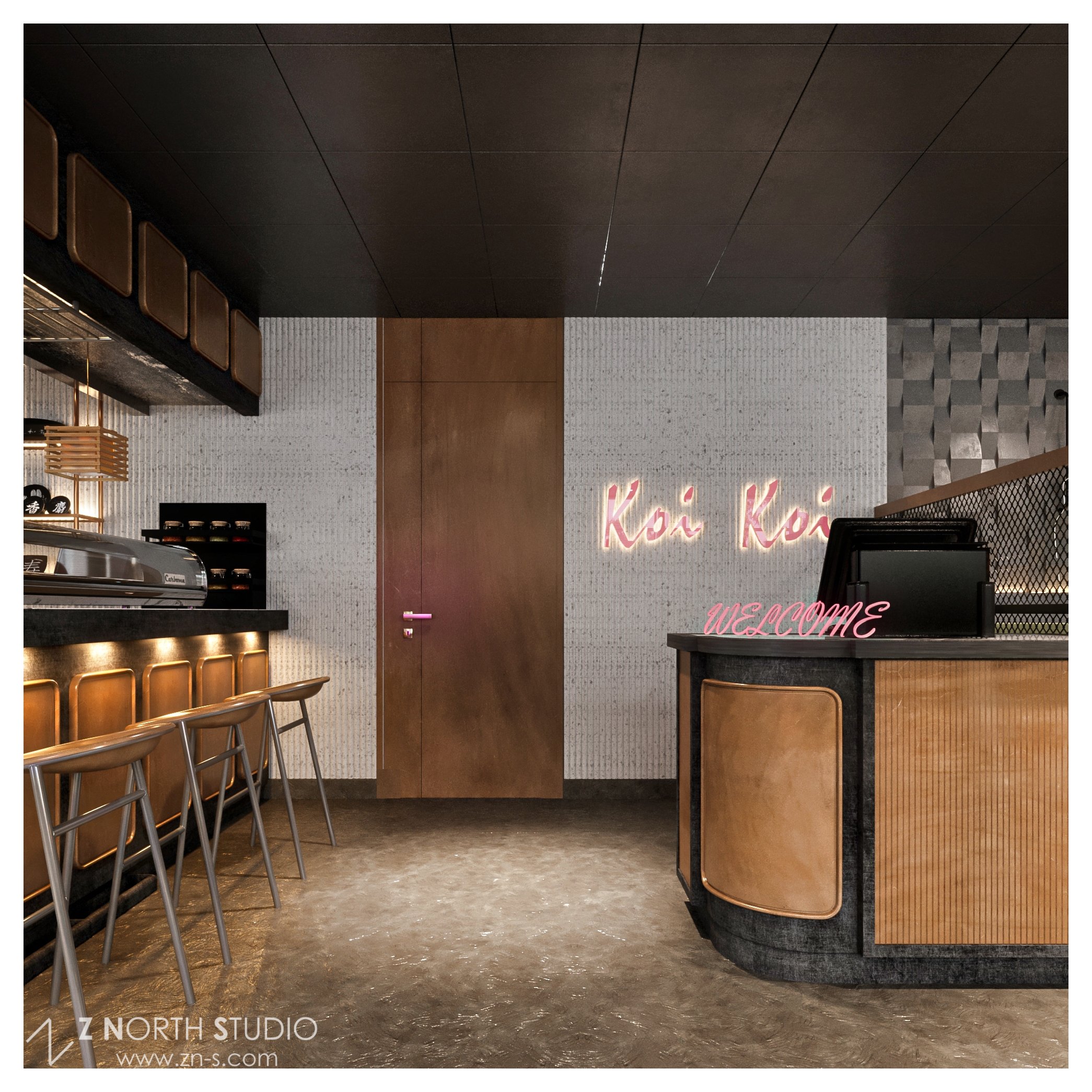Z North Studio Restaurant Design Koi Koi Sushi & Roll (9).jpg
